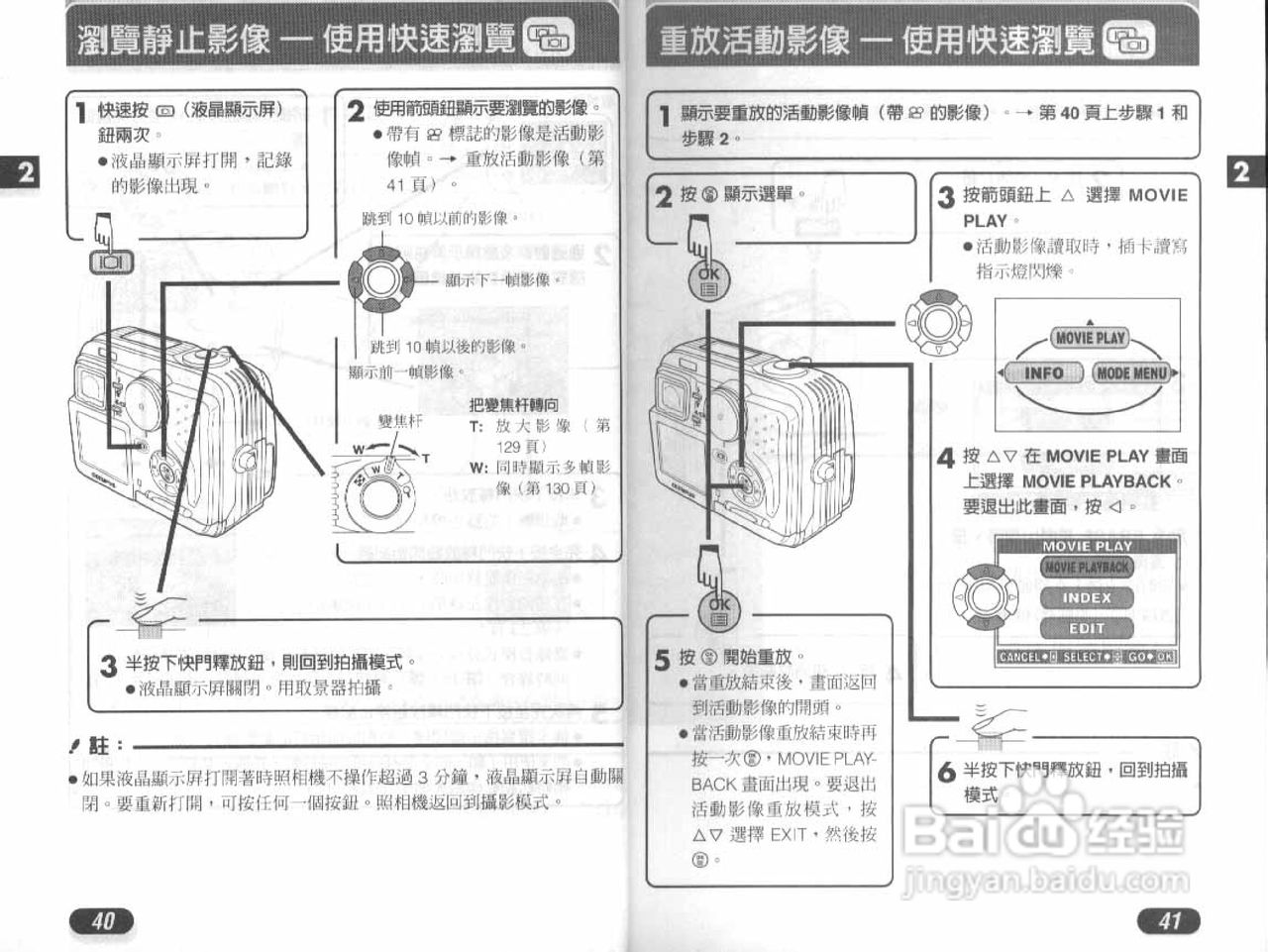Olympus奥林巴斯D-40Z数码相机说明书:[3]