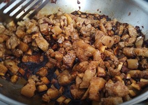 主食（卤肉饭）的做法