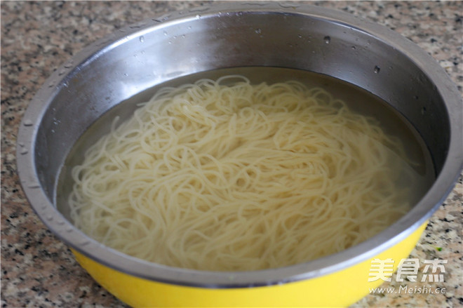 豆浆冷面的做法