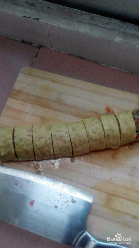 【营养辅食】豆腐皮肉卷