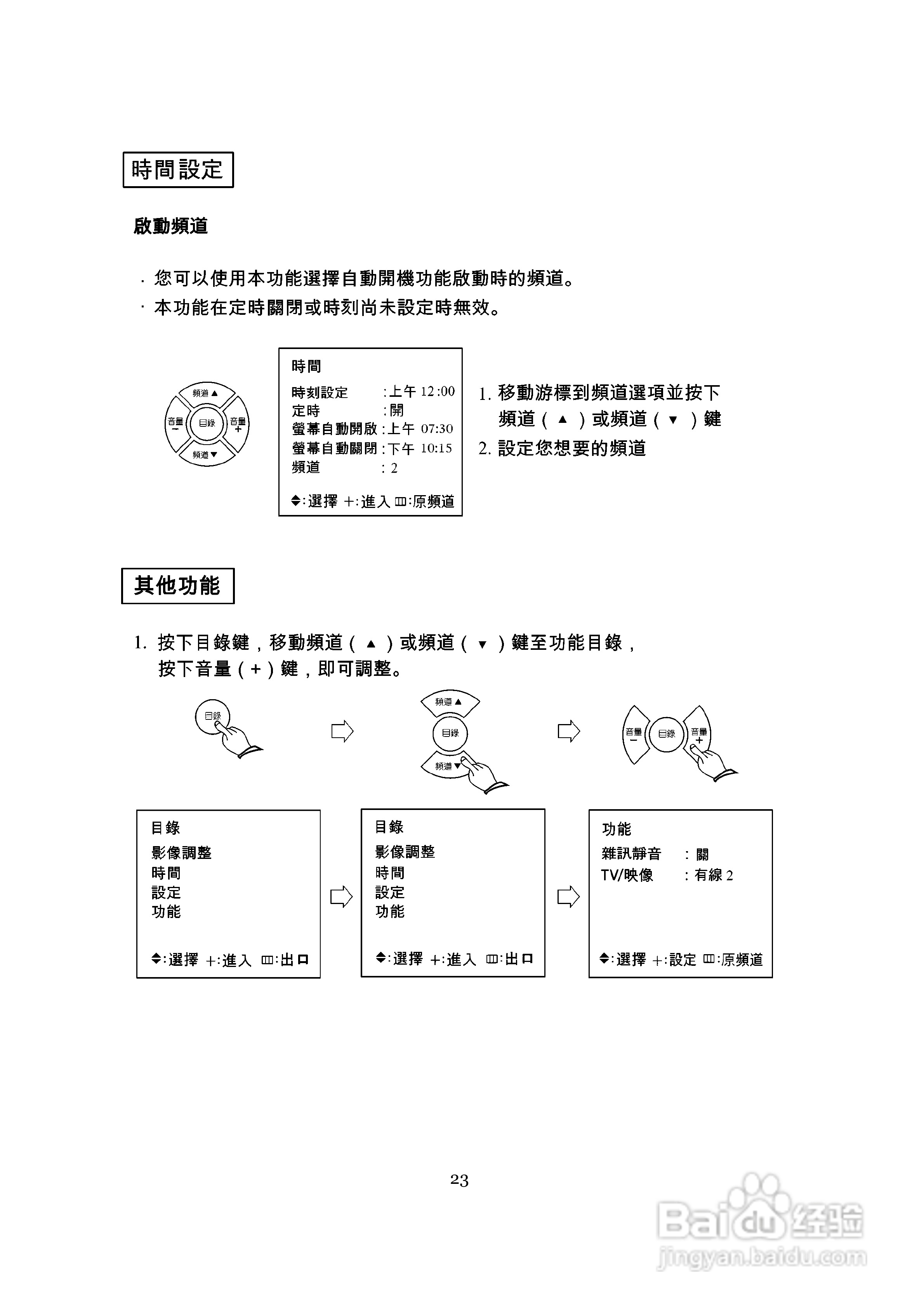 歌林CT-14K彩色型电视机说明书:[3]