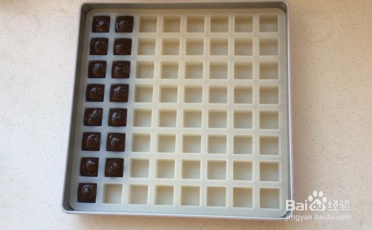 小技巧做朗姆酒生巧克力
