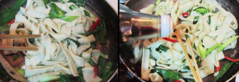 鸡蛋炒豆丝教程