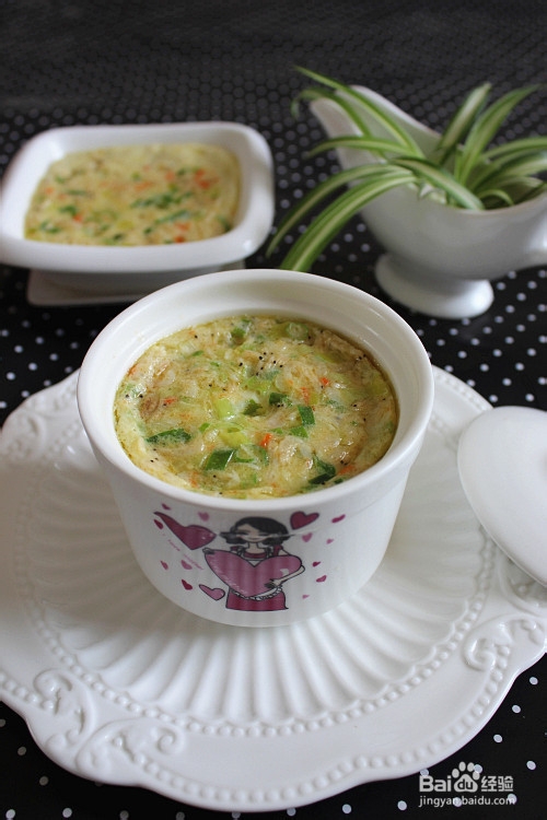 虾皮鸡蛋羹的做法