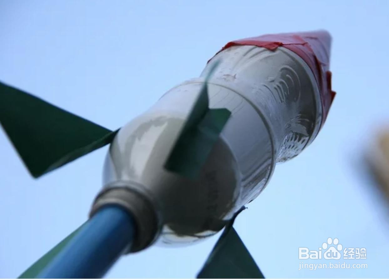 饮料瓶做二级火箭的制作方法