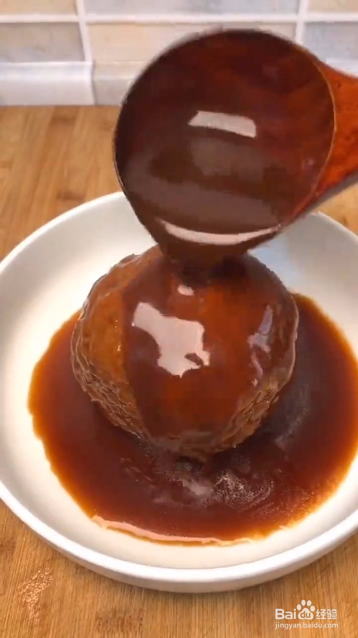如何制作红烧狮子头