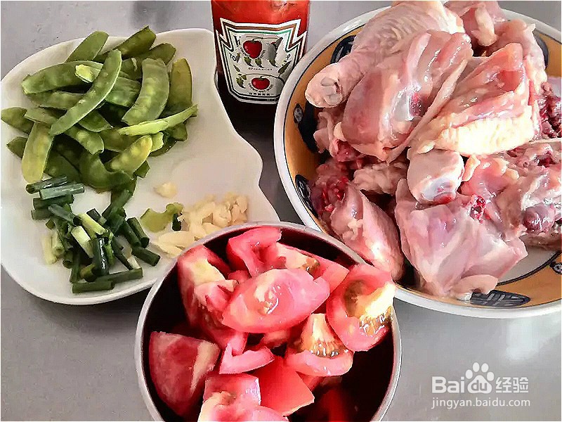 怎样做出家常菜系列之茄汁鸡腿