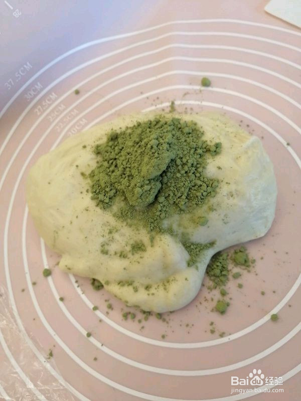 抹茶旋风吐司的做法