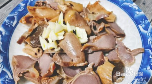 好吃的青椒炒鸡杂