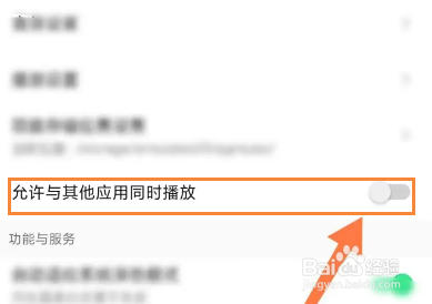 QQ音乐如何开启允许与其他应用同时播放