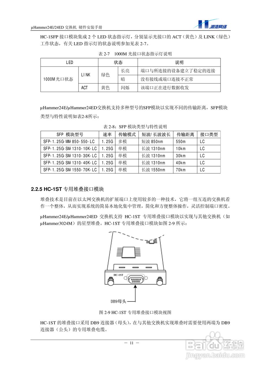 港湾网络交换机Hammer24EED型说明书:[2]
