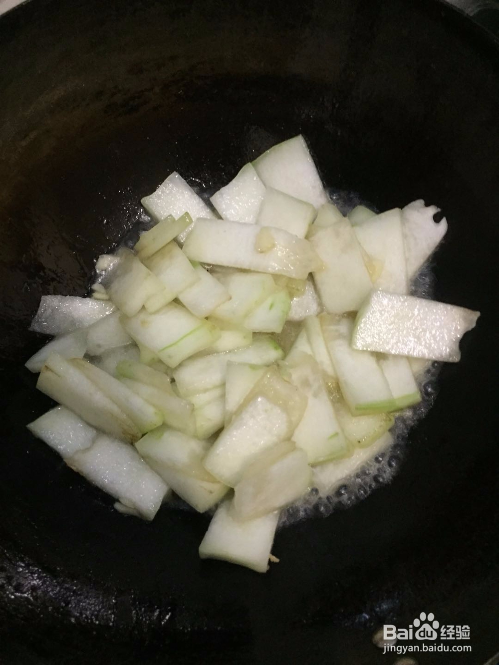 简单的冬瓜片做法