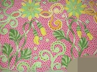 怎样钩虾辫和花结合