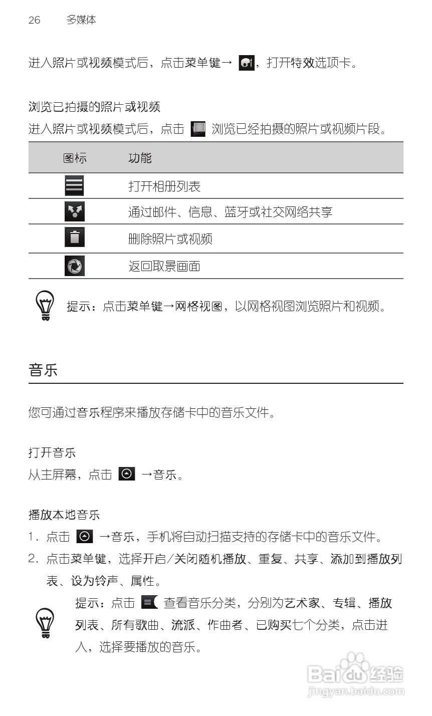 宏达HTC A3366手机使用说明书:[4]