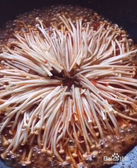 麻辣金针菇(家常做法)