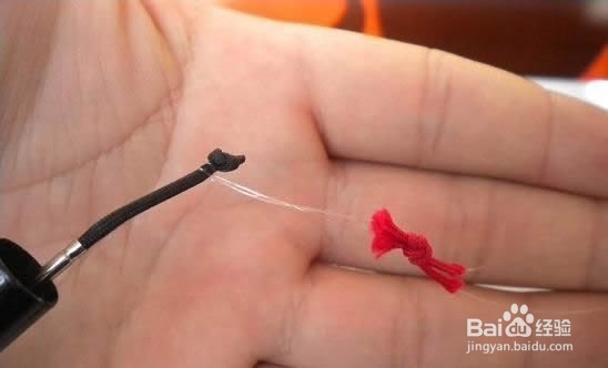 主线与鱼竿永不断线的打结方法