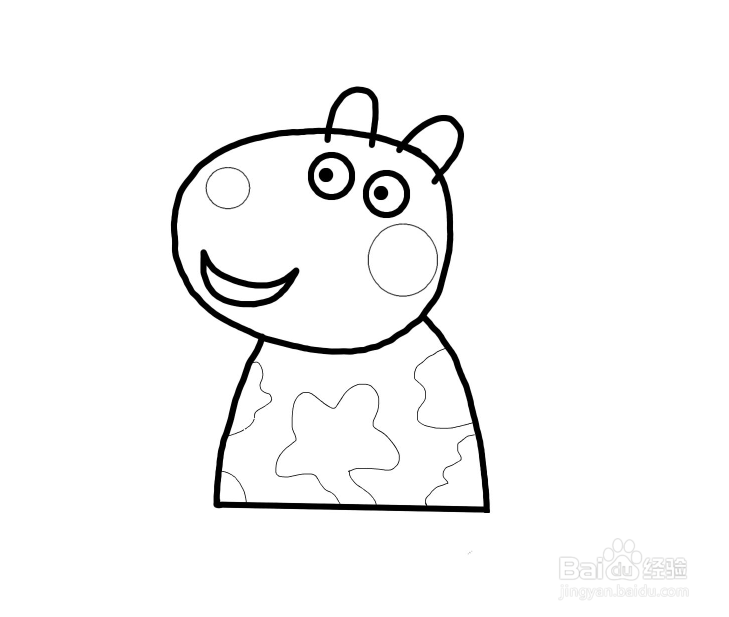 怎么画小羊苏西简笔画