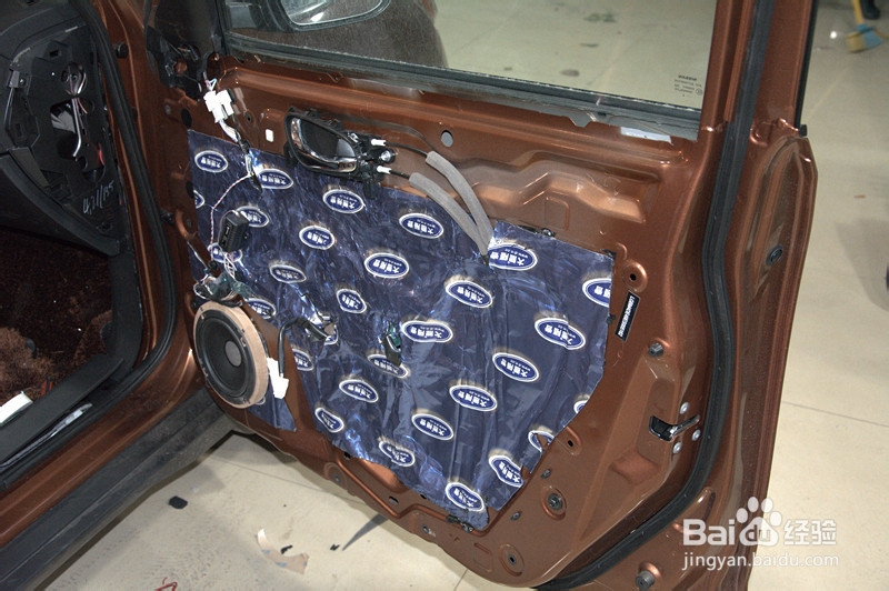 新款奇骏全车隔音加德国彩虹