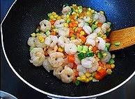三色炒虾仁，鲜美可口的家常菜谱