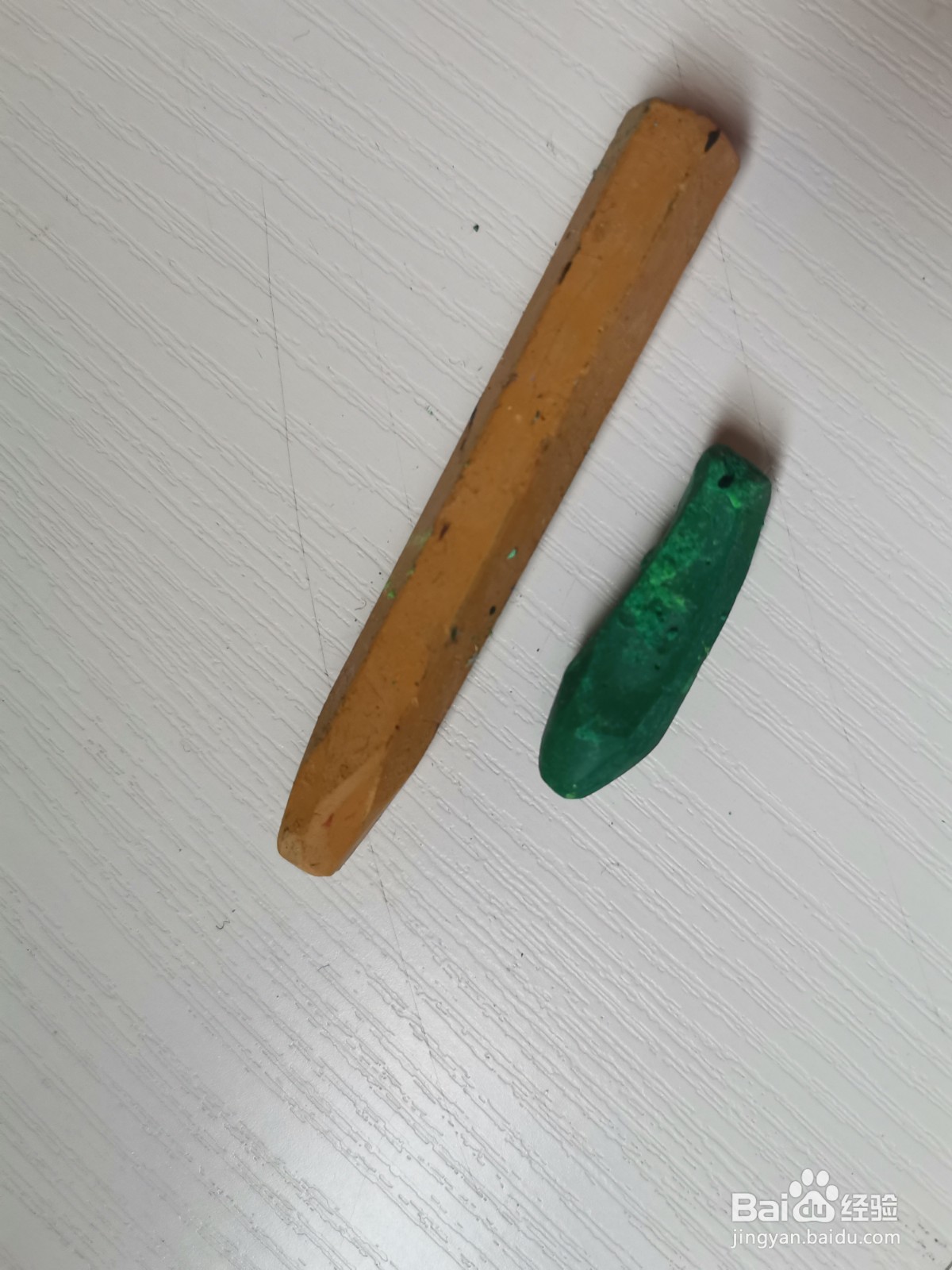 油画棒怎么画黄瓜