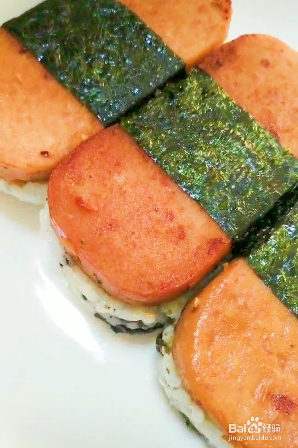 新手适合做的午餐肉饭团