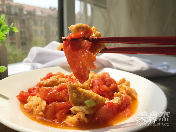 番茄炒蛋的做法