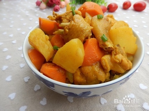 如何做咖喱土豆鸡块