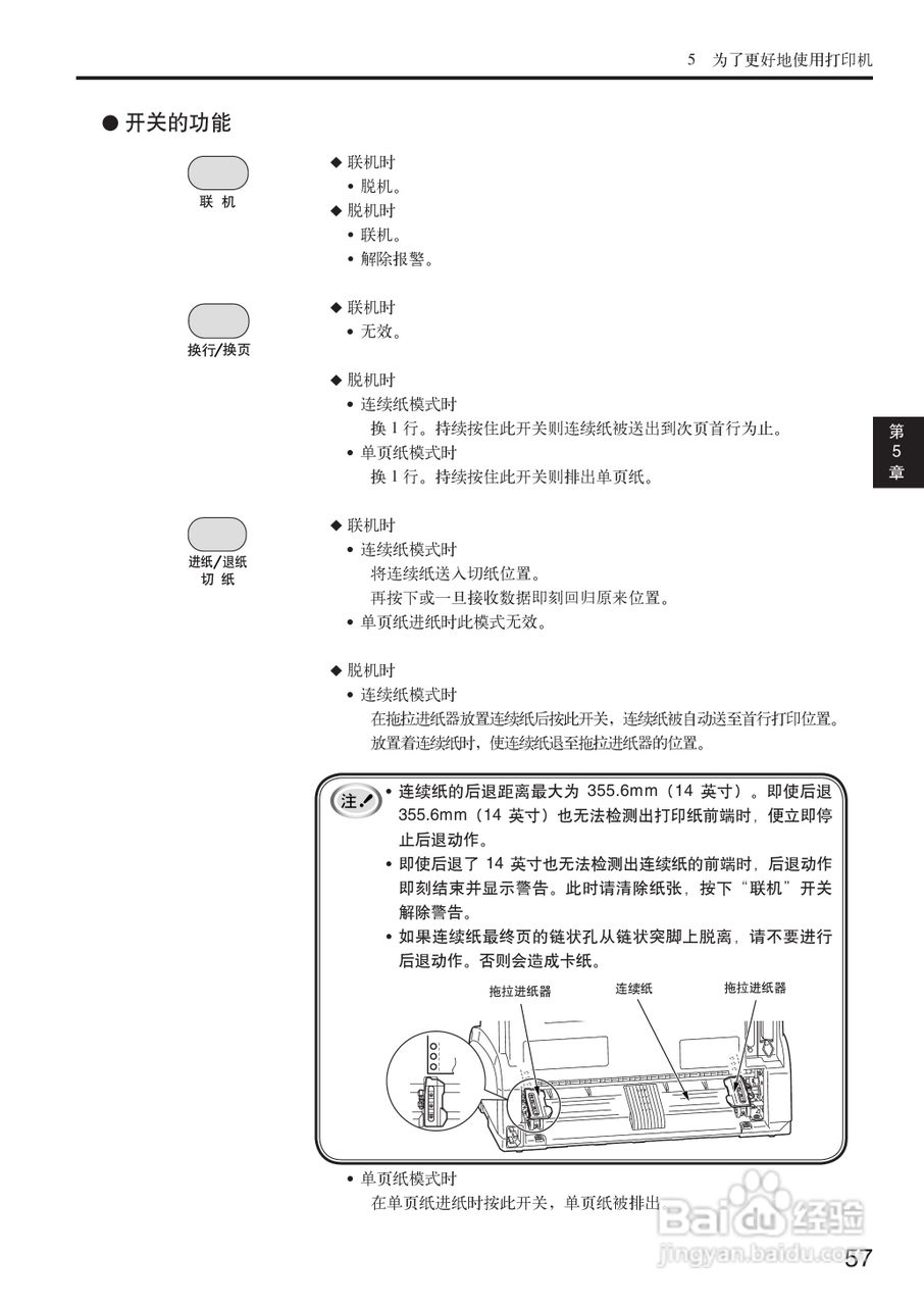 OKI MICROLINE 5500FS打印机说明书:[6]