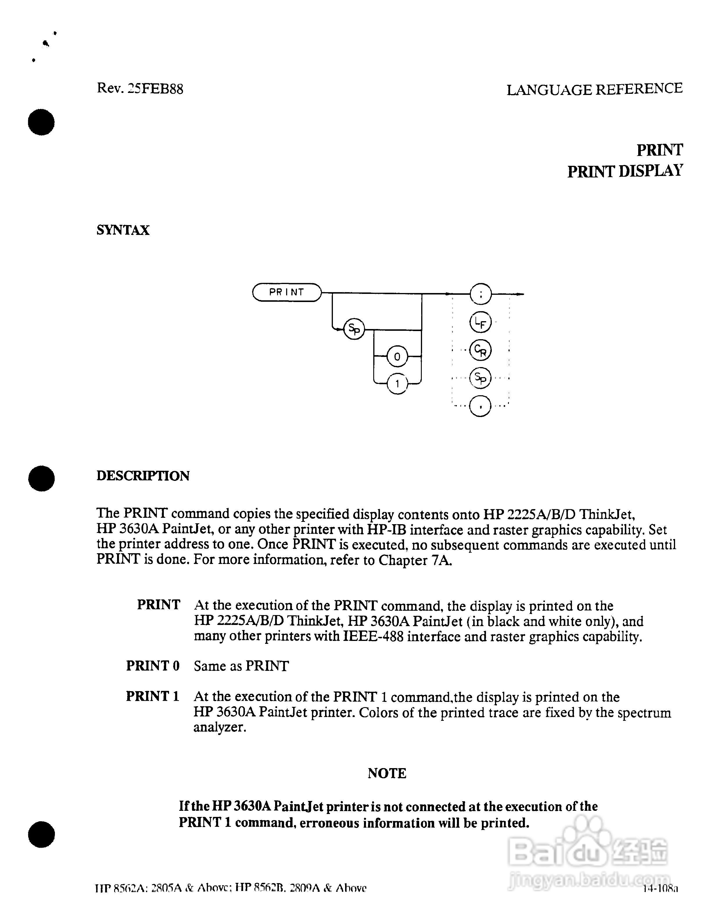 HP8562A/B分析仪使用说明书:[23]