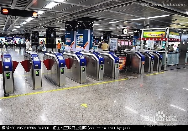 乘坐地铁的步骤