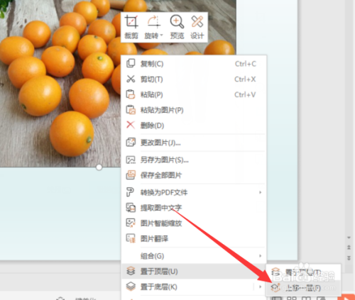 ppt如何设置文字浮在图片上面