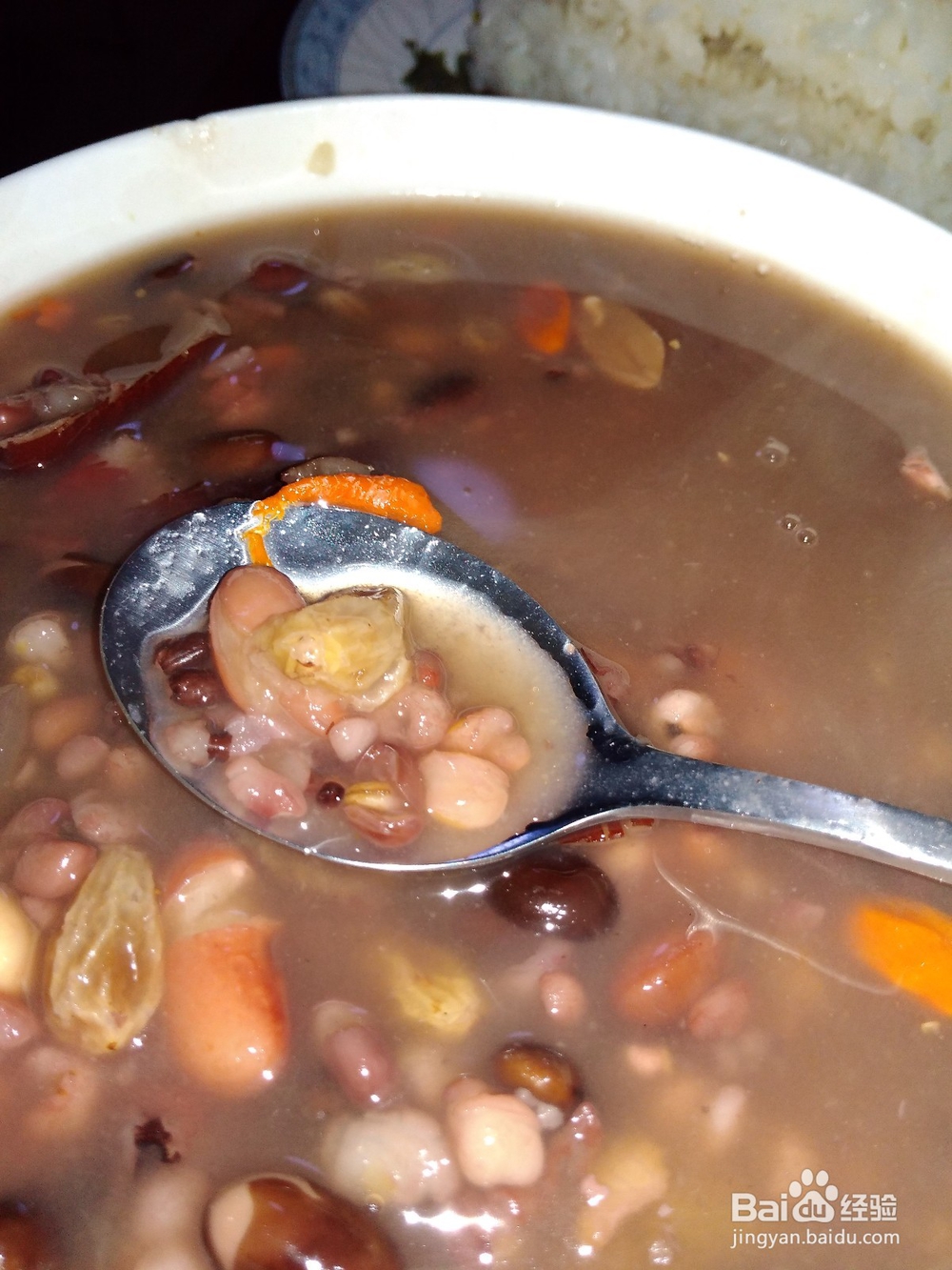 清香四溢的八宝粥