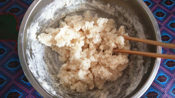 韭菜胡萝卜烫面蒸饺