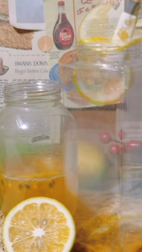 百香果蜂蜜绿茶