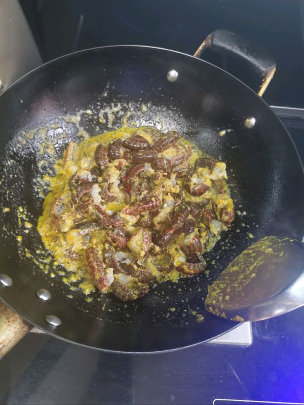 蒜蓉咖喱小龙虾