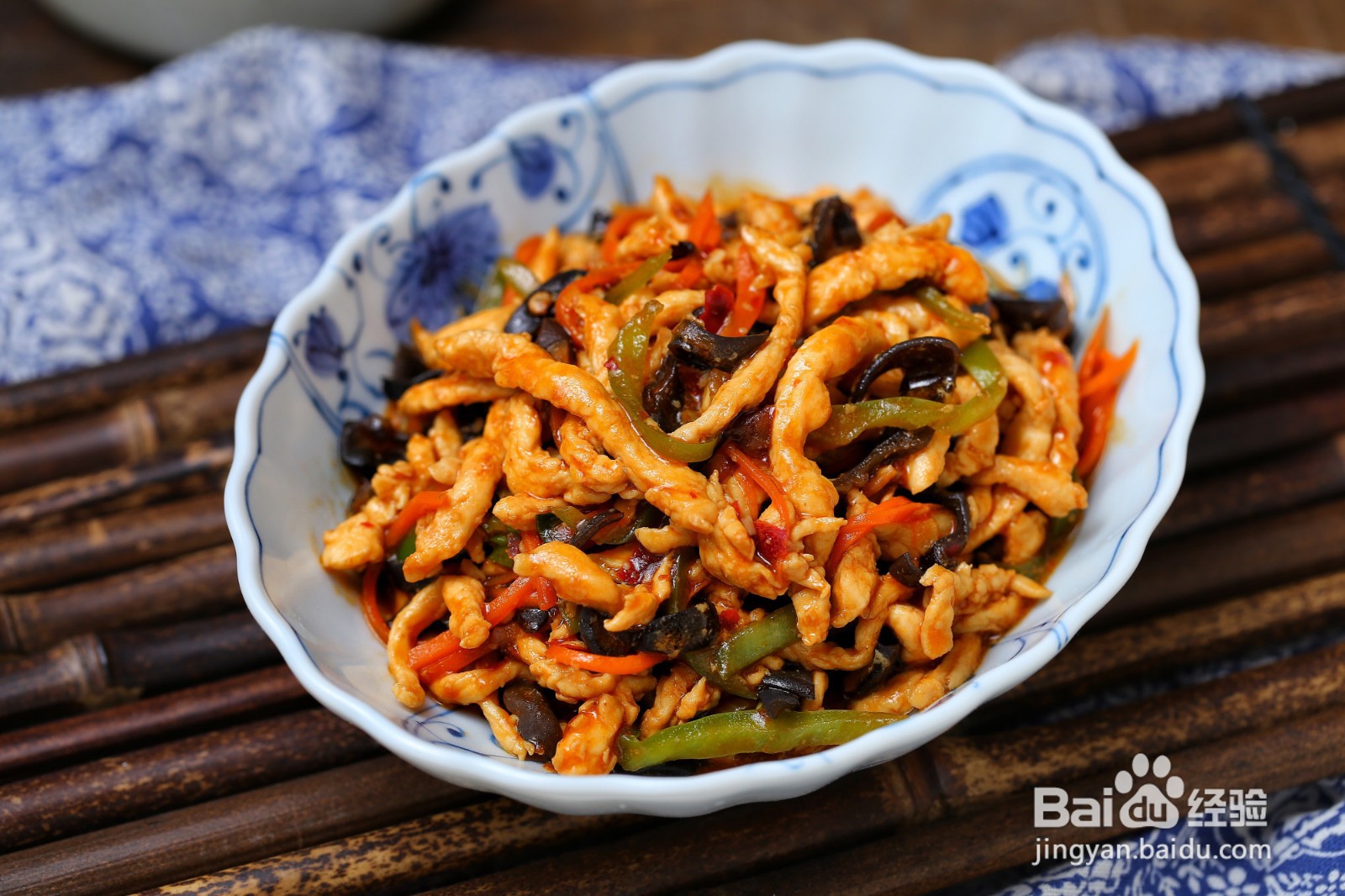 怎么做鱼香鸡丝