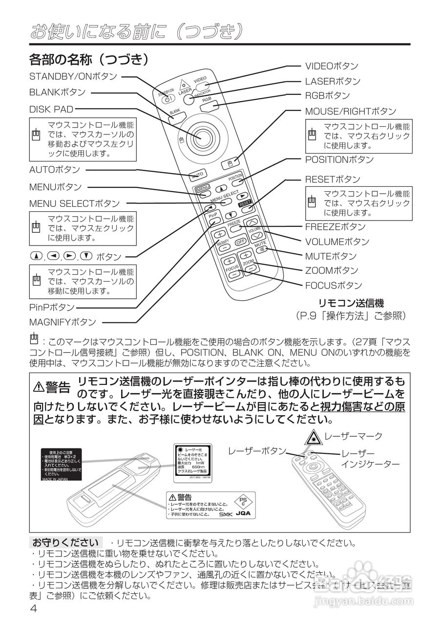HITACHI CP-X985J投影仪说明书:[2]