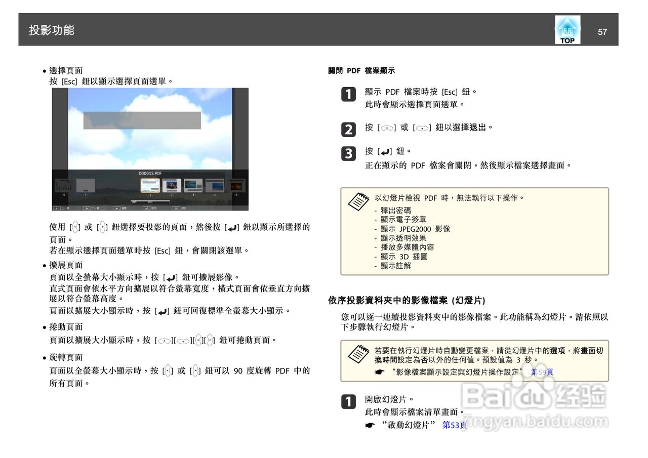 爱普生EB-1930W投影机使用说明书:[6]