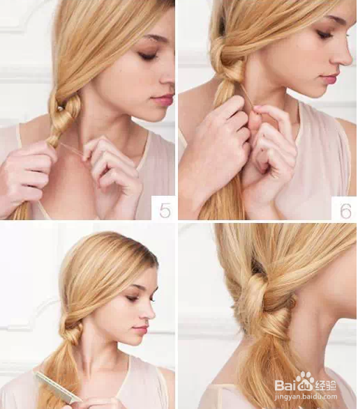 大风也吹不乱的10款简单编发