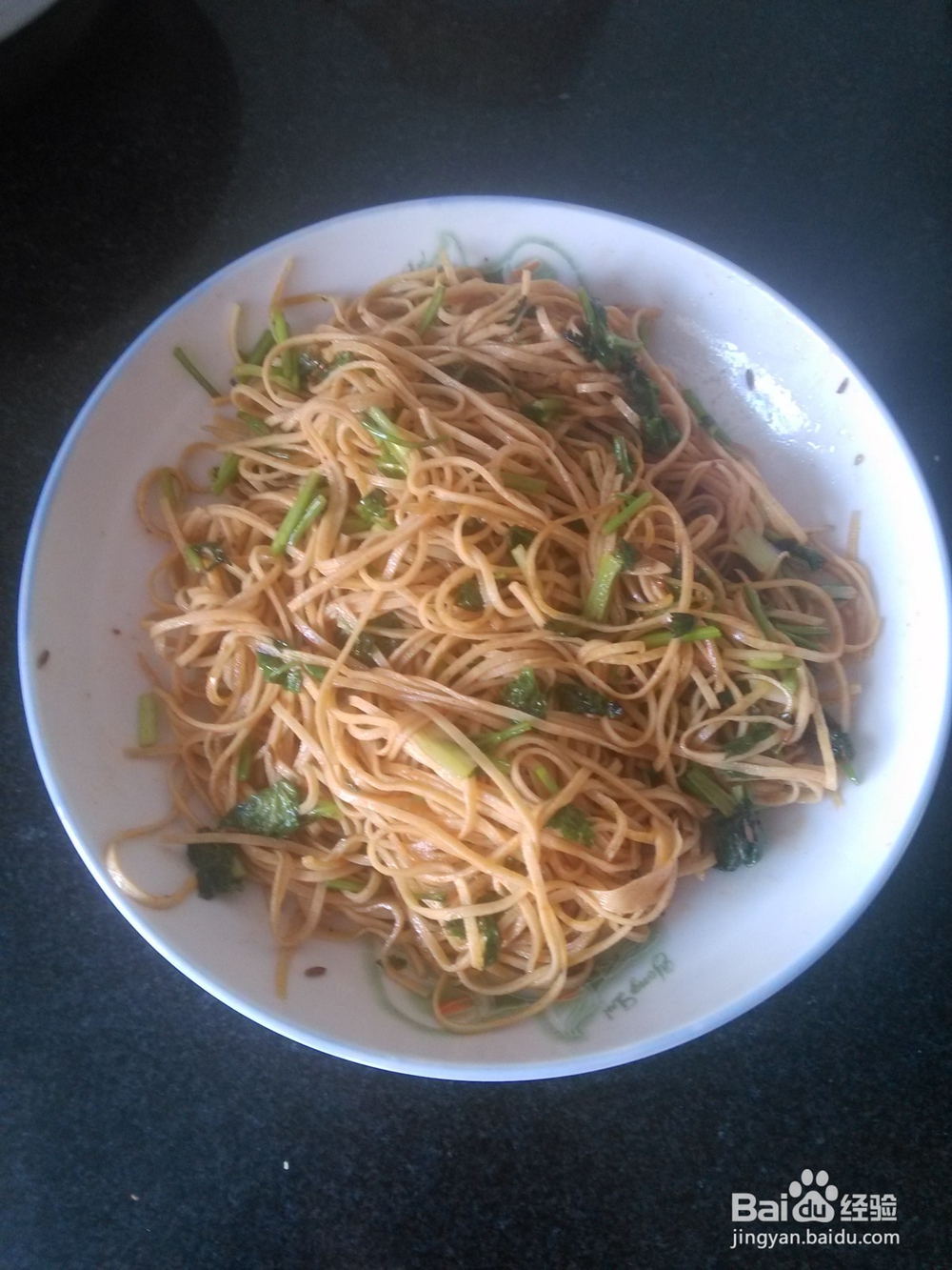 孜然豆腐丝，自创菜肴