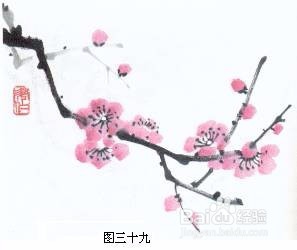 如何画梅花好看