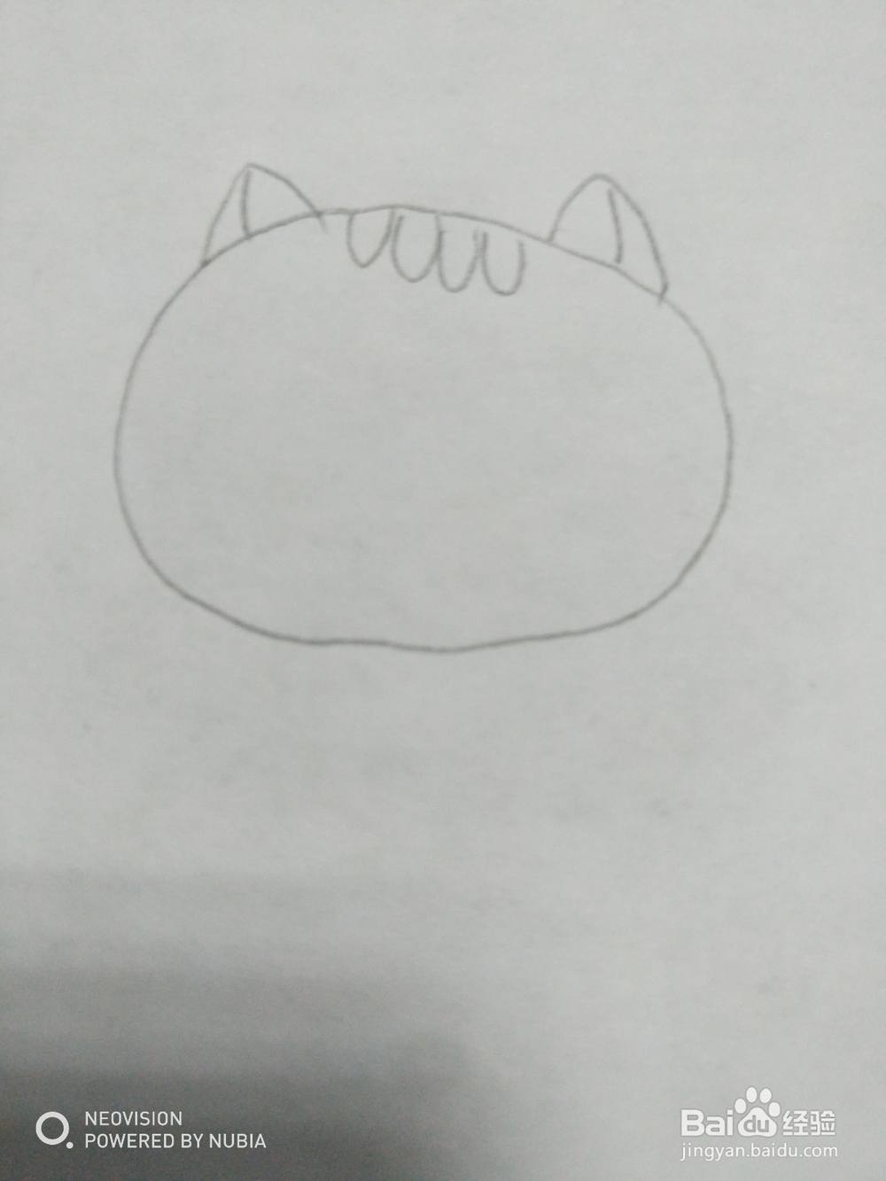 怎么画可爱的小猫