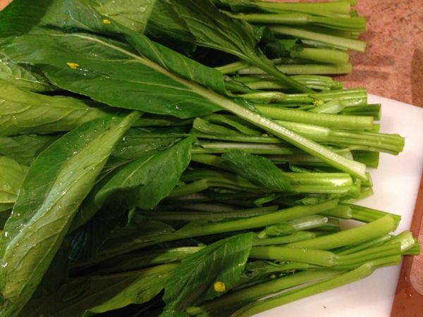 温州油菜炒年糕