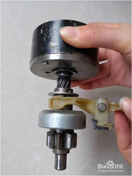 启动机的拆装方法!