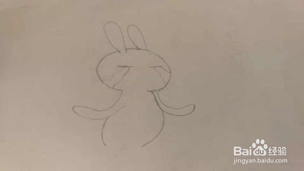 兔斯基---简笔画