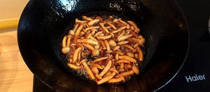 蚝油肉丝菌菇怎么做