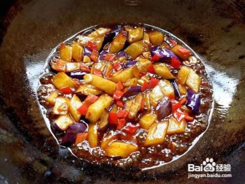 下饭菜——土豆烧茄子
