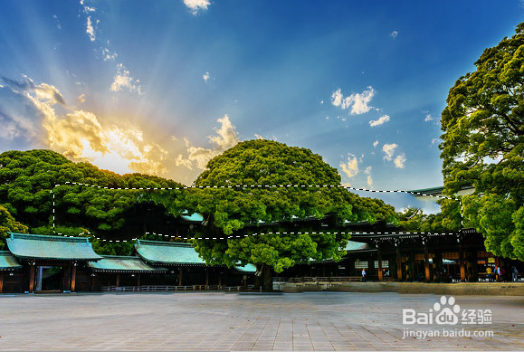 【超级技巧】利用PS内容感知移动功能完美去水印