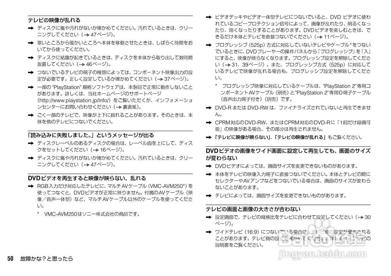 SONY SCPH-75000FF PS2游戏机说明书:[5]