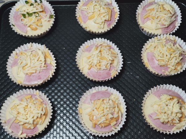 芝士火腿小面包